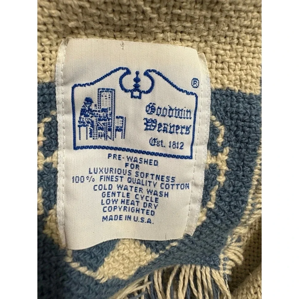 Blanket Kuscheldecke Goodwin Weavers made in the USA cottagecore grandmacore